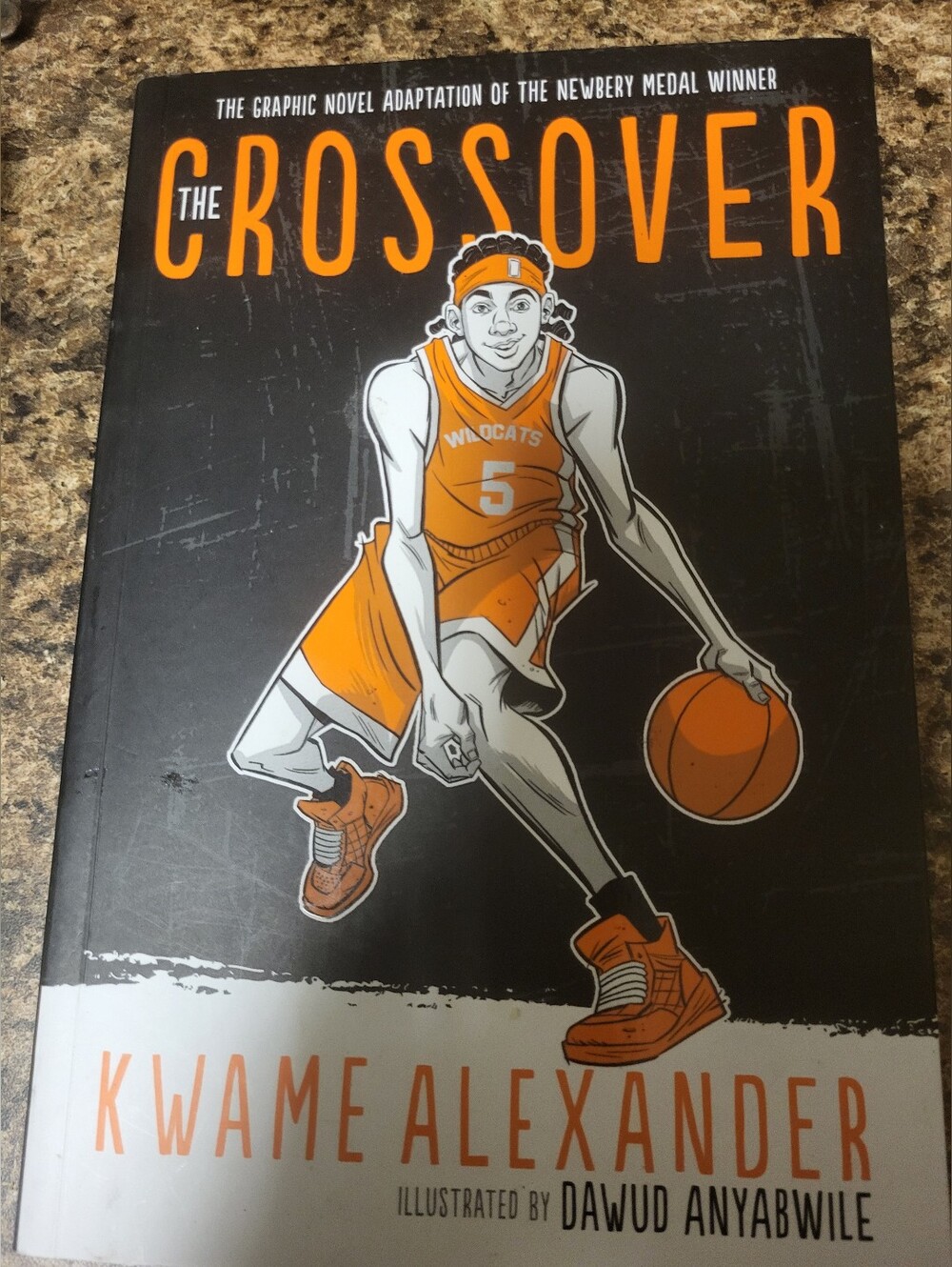The Crossover — (Graphic Novel) — Orange & Black Cover